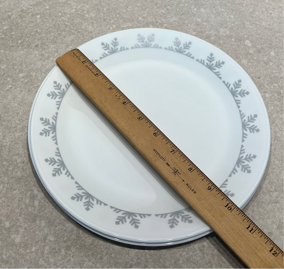 Set of 3 Corelle Dinner Plates