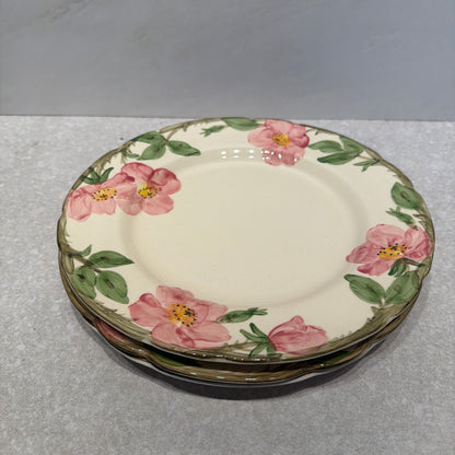 Set of 3 Franciscan Dinner Plates