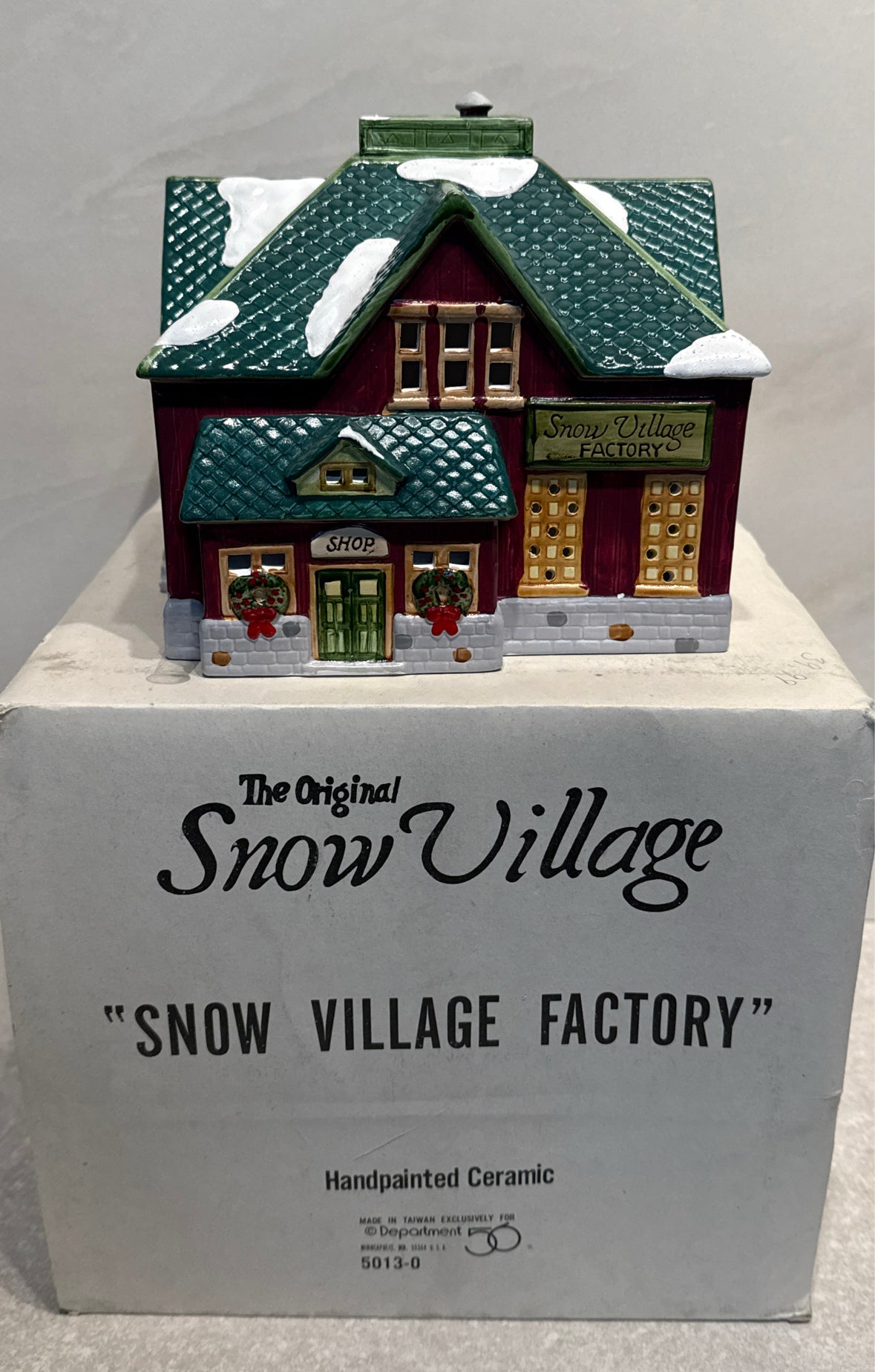 Dept. 56 Snow Village Factory