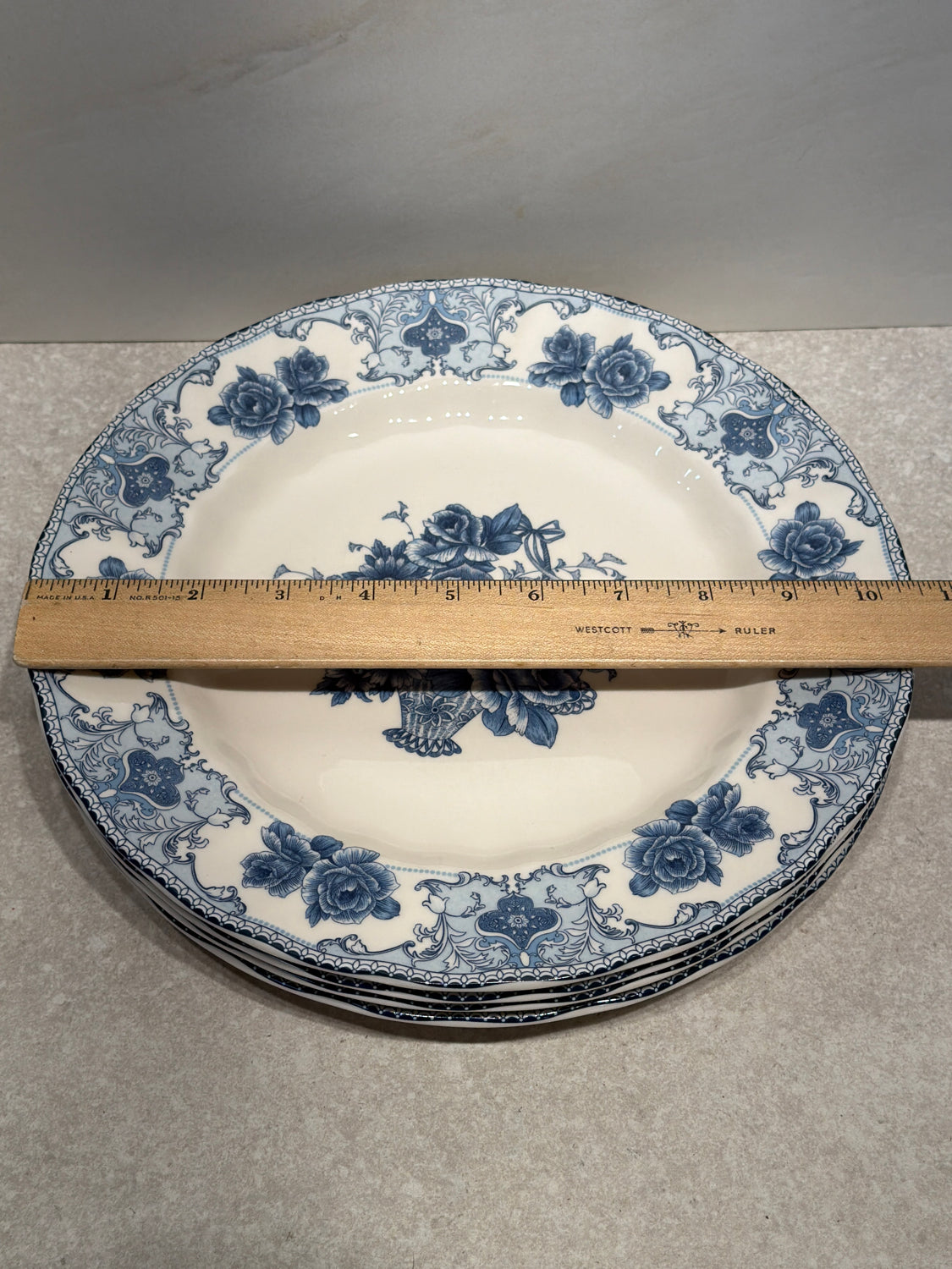 Set of 4 Palate & Plate Dinner Plates