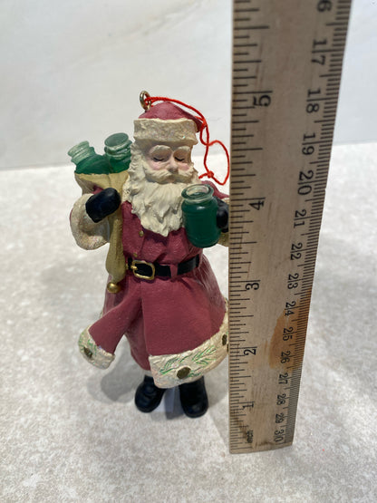 Santa Ornament