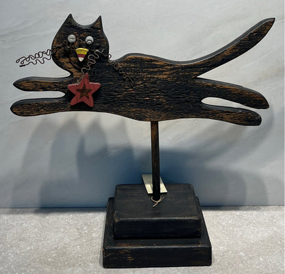 Wooden Cat
