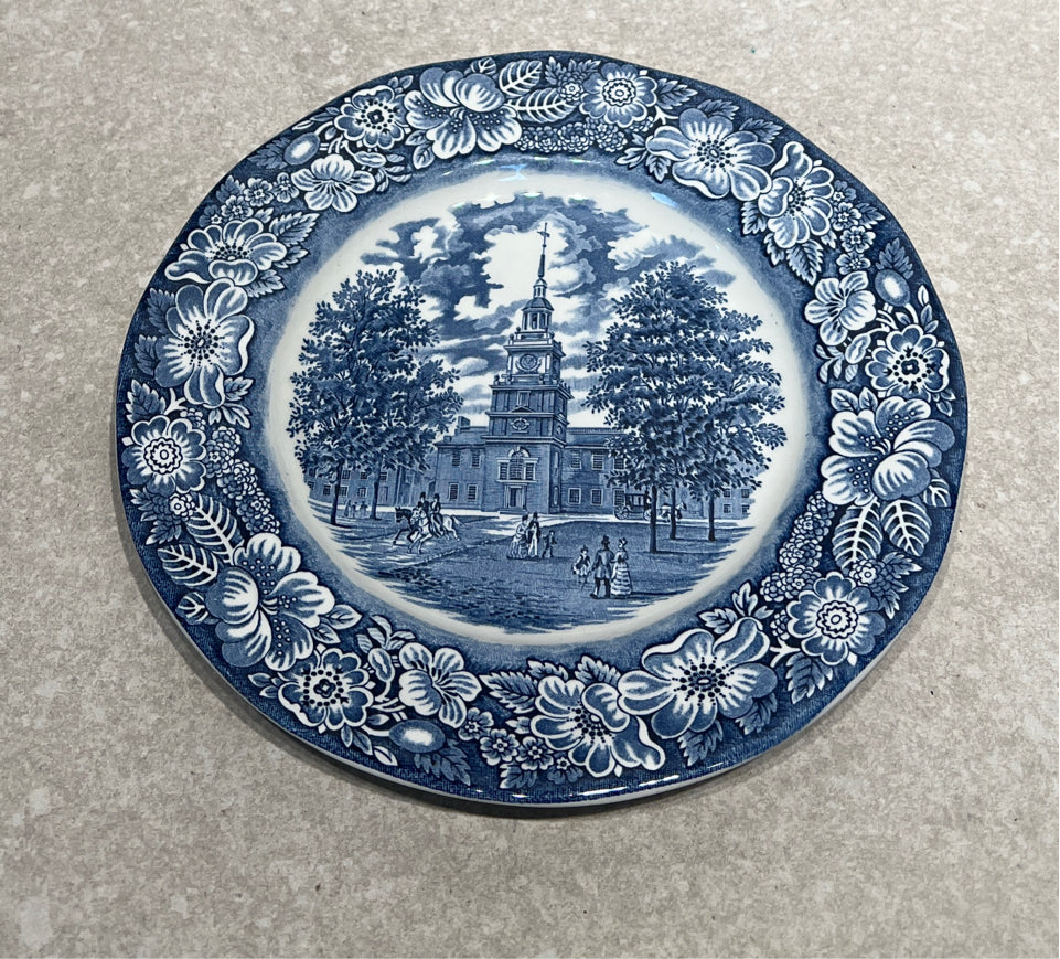 Liberty Blue Dinner Plate