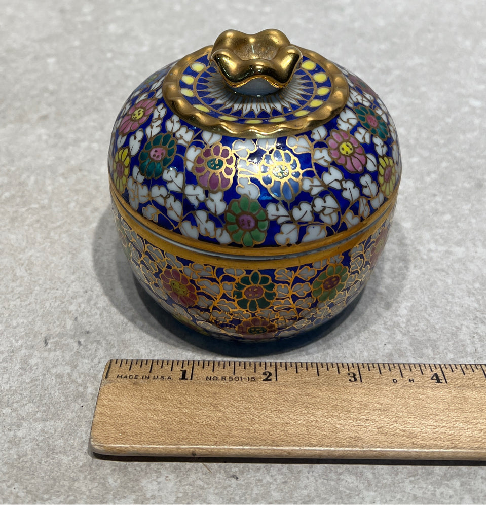 Cloisonne Covered Jar