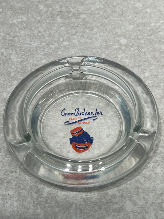 Vintage Coon Chicken Inn Ashtray