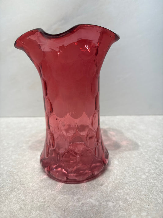 Cranberry Vase