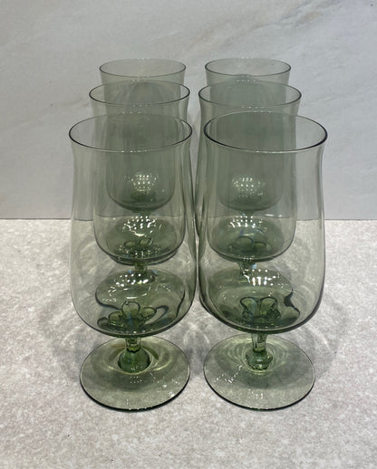 Lenox Green Mist 6  Ice Tea Glasses