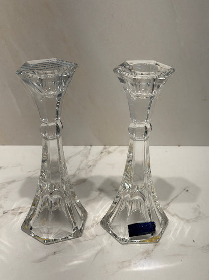 Marquis Waterford Pair Of Candle Holders