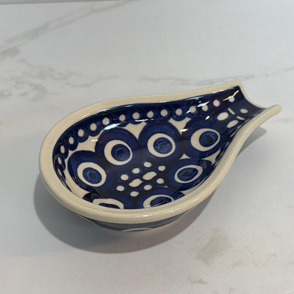 Polish Pottery Spoon Rest