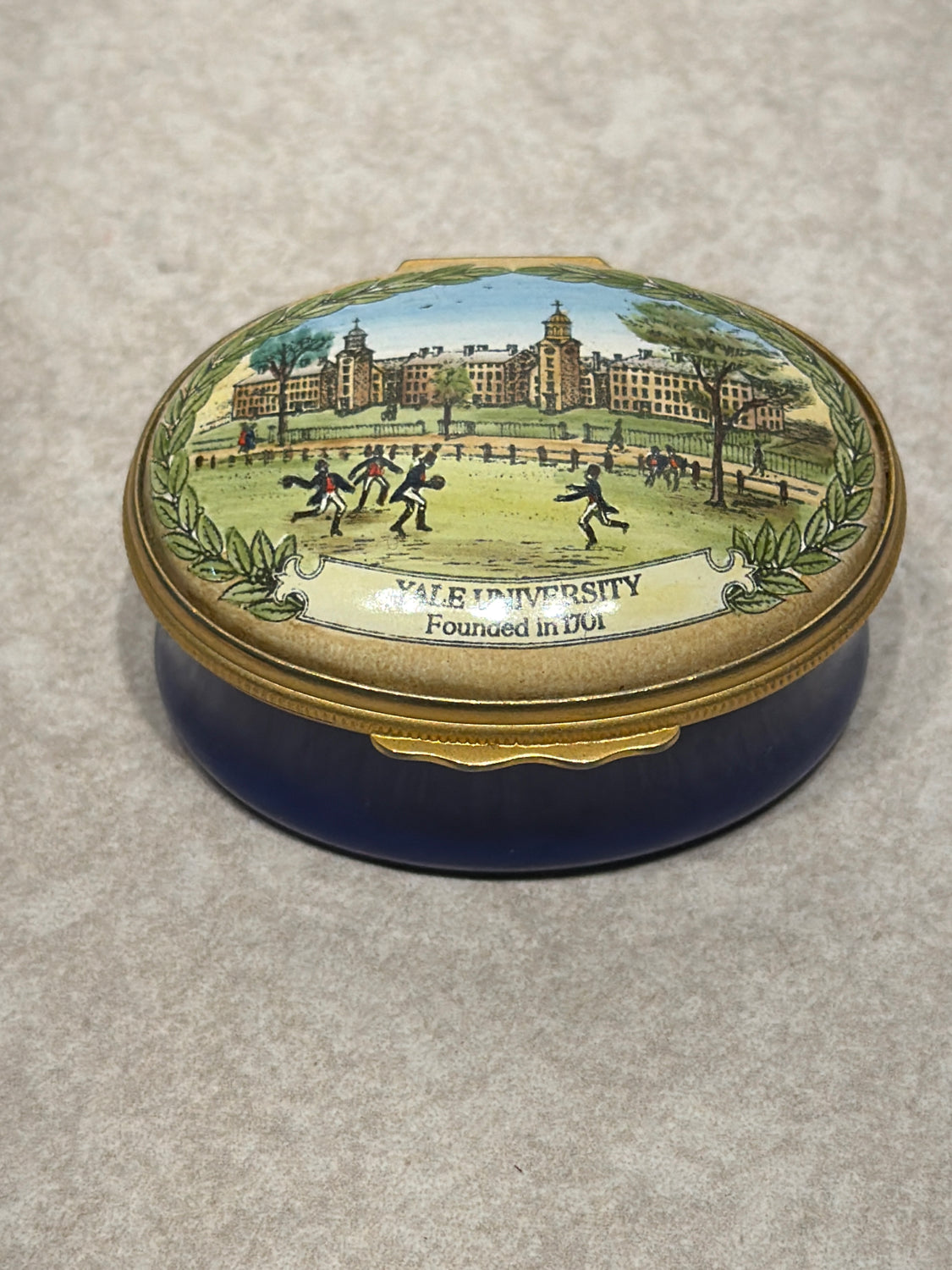Halcyon Trinket Box - Yale