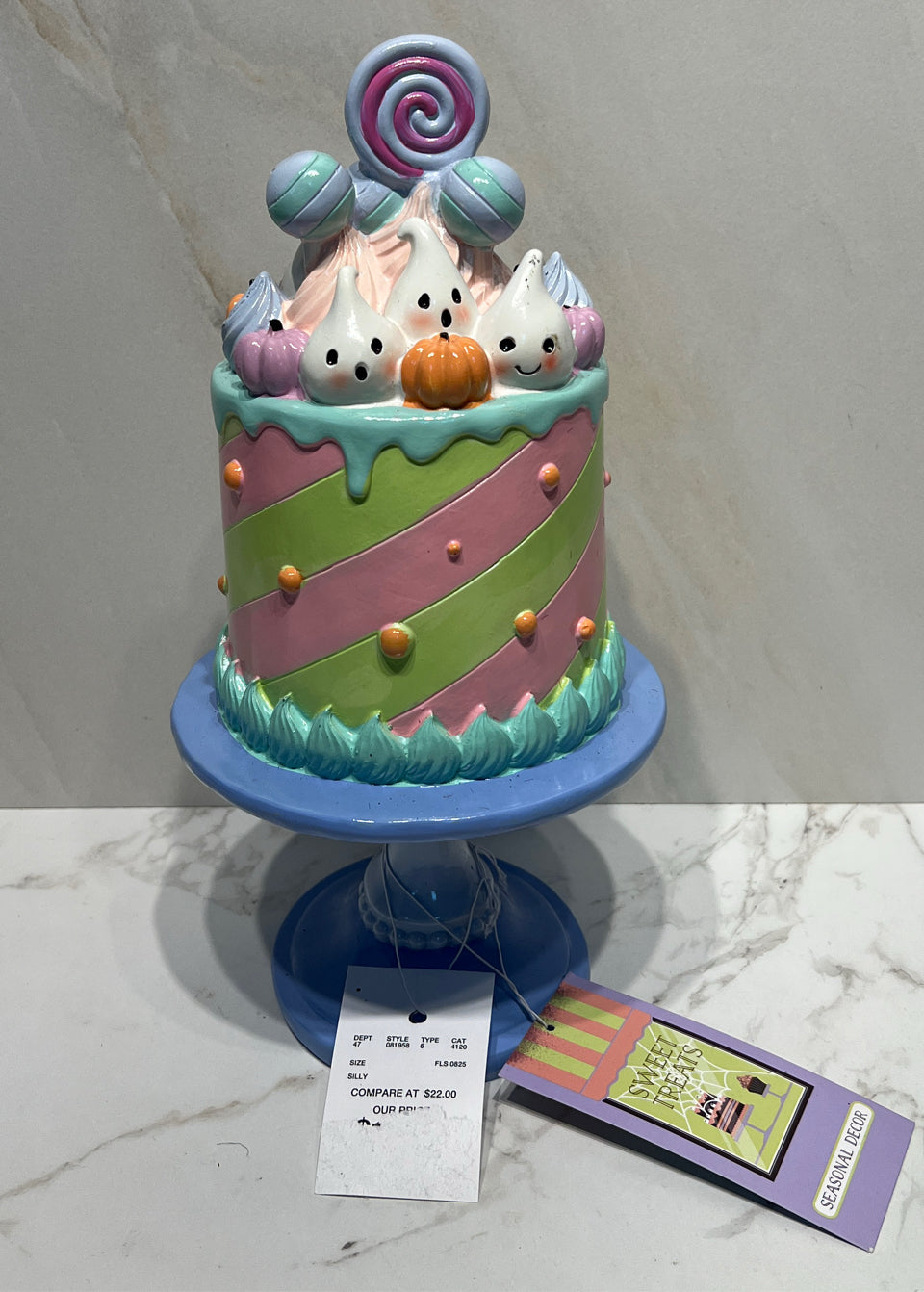 Pumpkin Cake Decor
