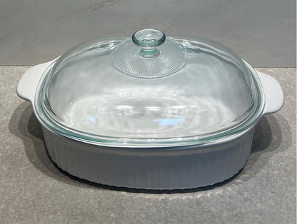 Large Covered Corning Ware Casserole