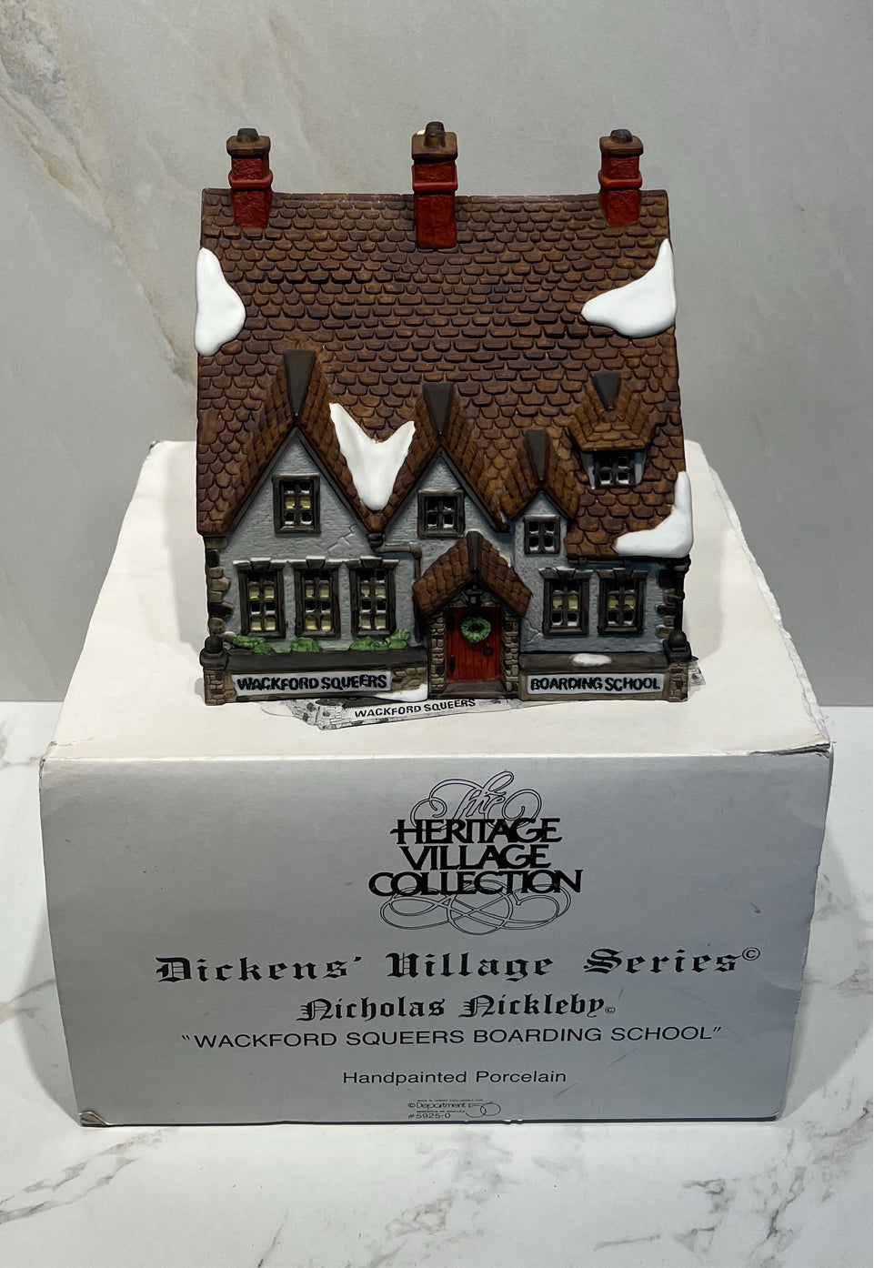 Dept. 56 Wackford Squeers Boarding School