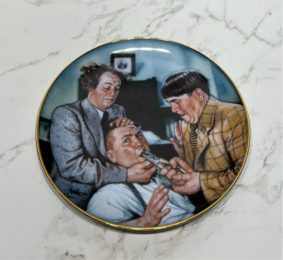 3 Stooges Plate