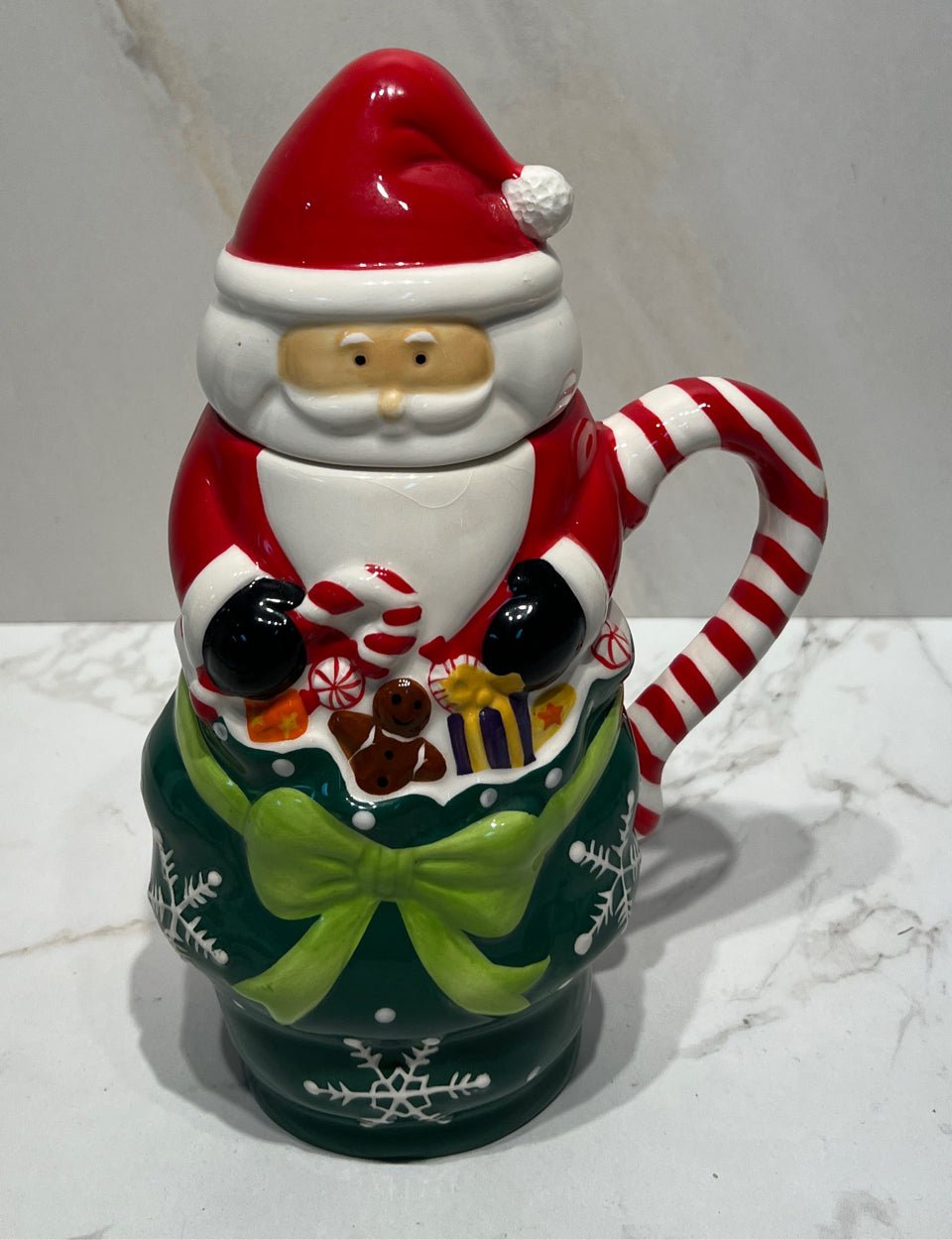 Temptations Santa Covered Mug