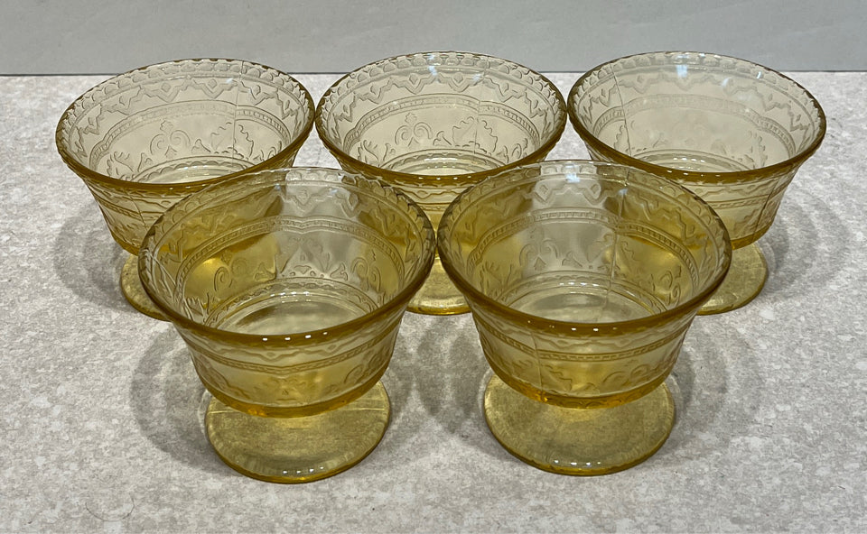 Set of 5 Glasses