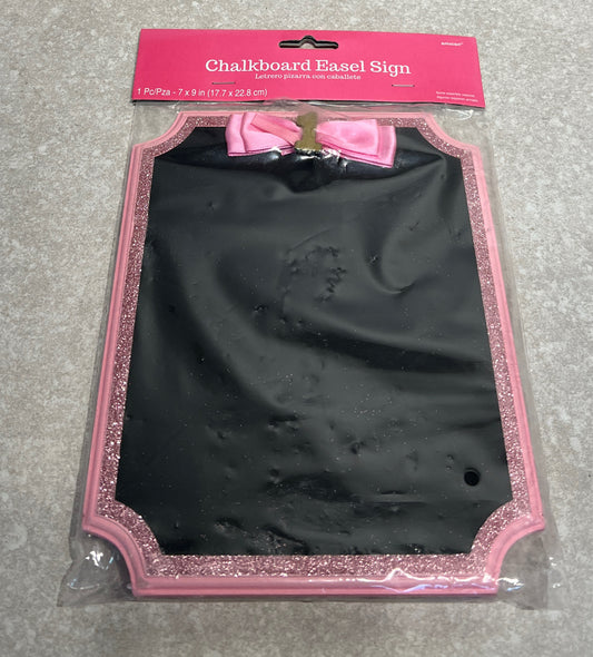 Chalkboard Easel Sign