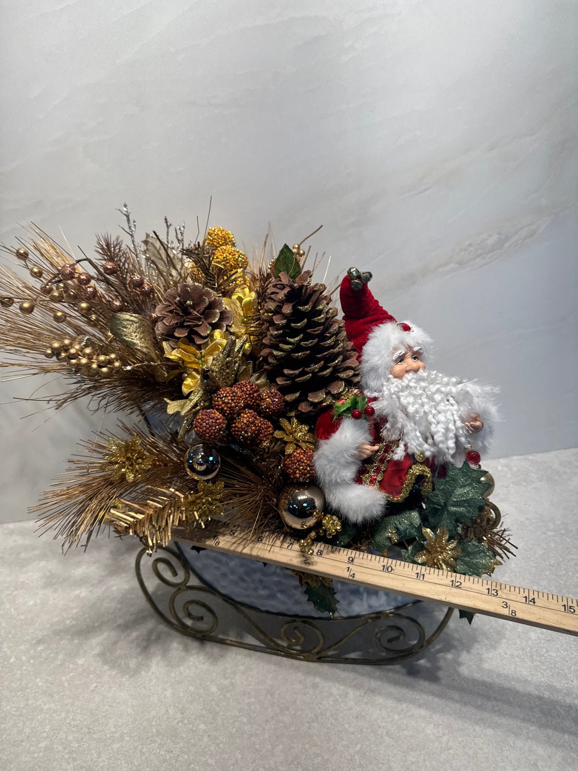 Sleigh with Santa