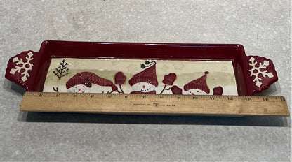 Snowman Tray
