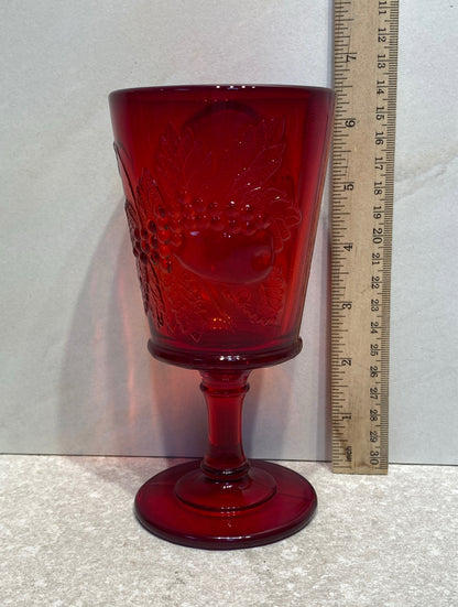 Set of 6 Red Glasses