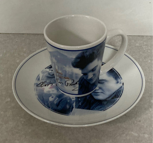 Elvis Mug and Plate