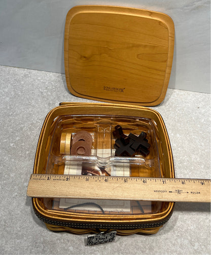 Longaberger Tic Tak Toe Basket