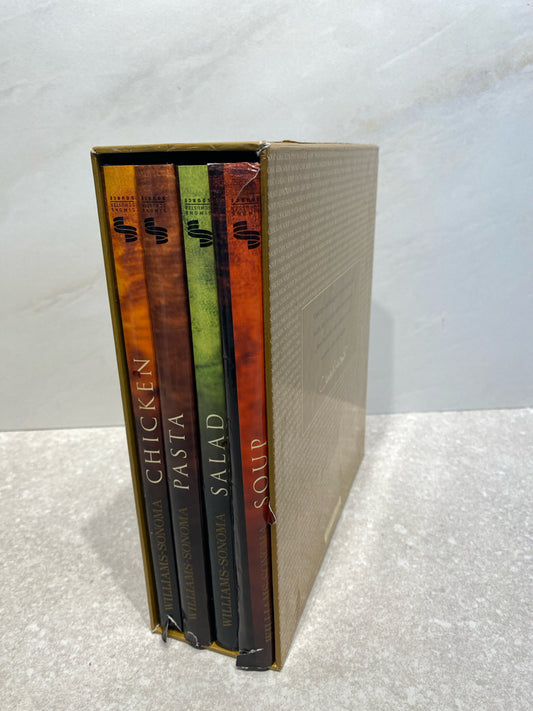 Set of 4 Williams Sonoma Cookbooks
