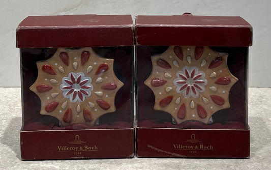 Set of 2 Villeroy And Boch Candle Holders
