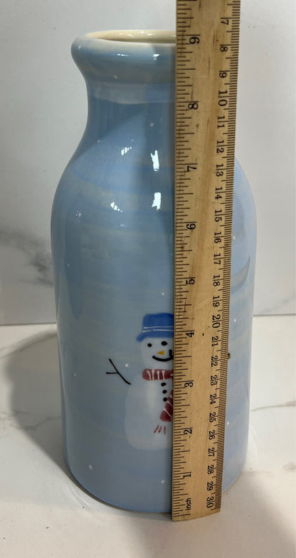 Heartstone Snowman Vase