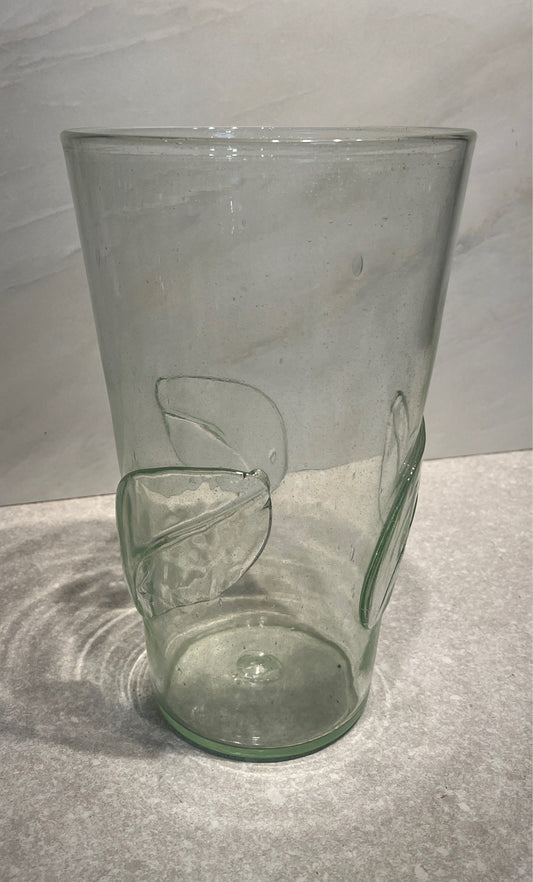 Blenko Leaf Vase