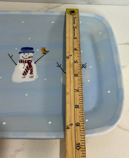 Heartstone Snowman Platter