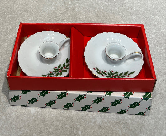 Pair of Candleholders
