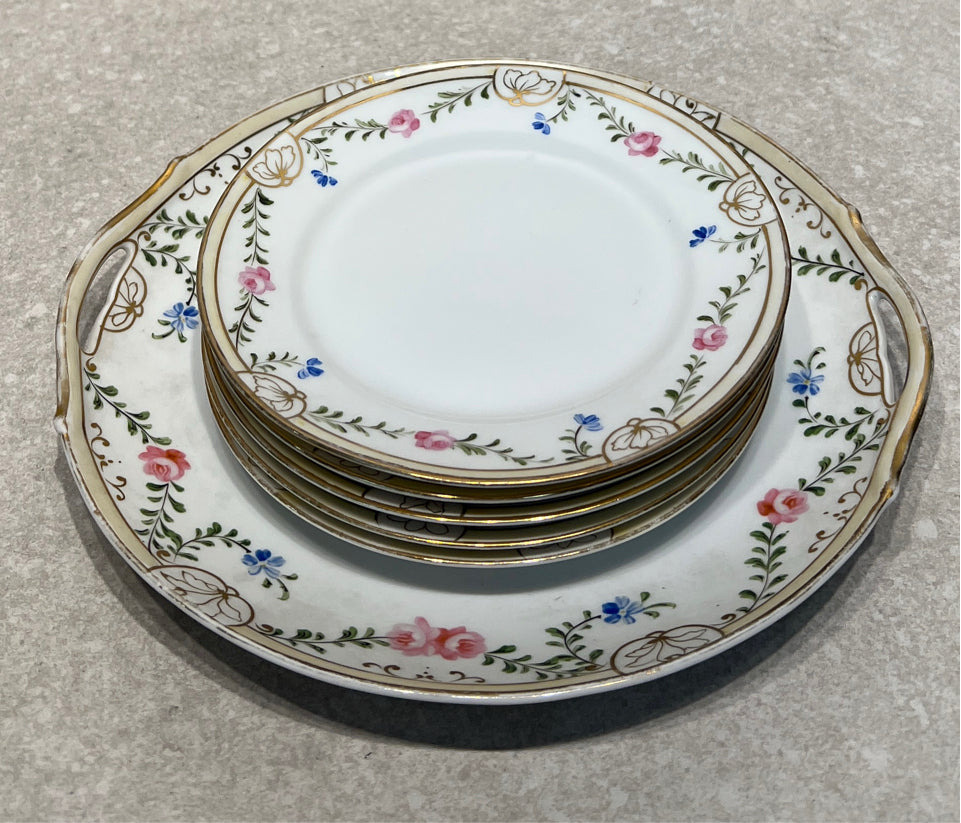 Set of 6 Nippon Plates