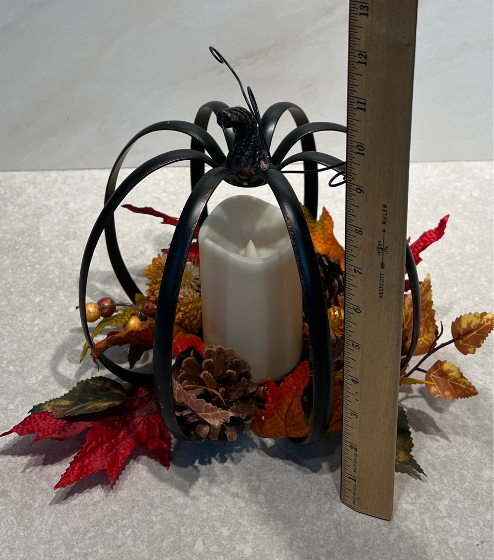 Lighted Pumpkin Decor