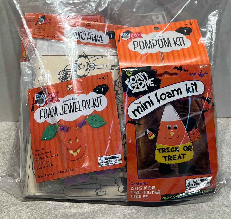 Lot of Pumpkin Crafts