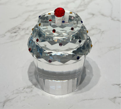 Glass Cupcake