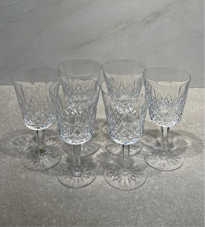 Set of 6 Waterford Glasses