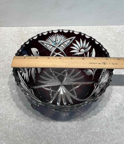 Cut to Clear Footed Bowl