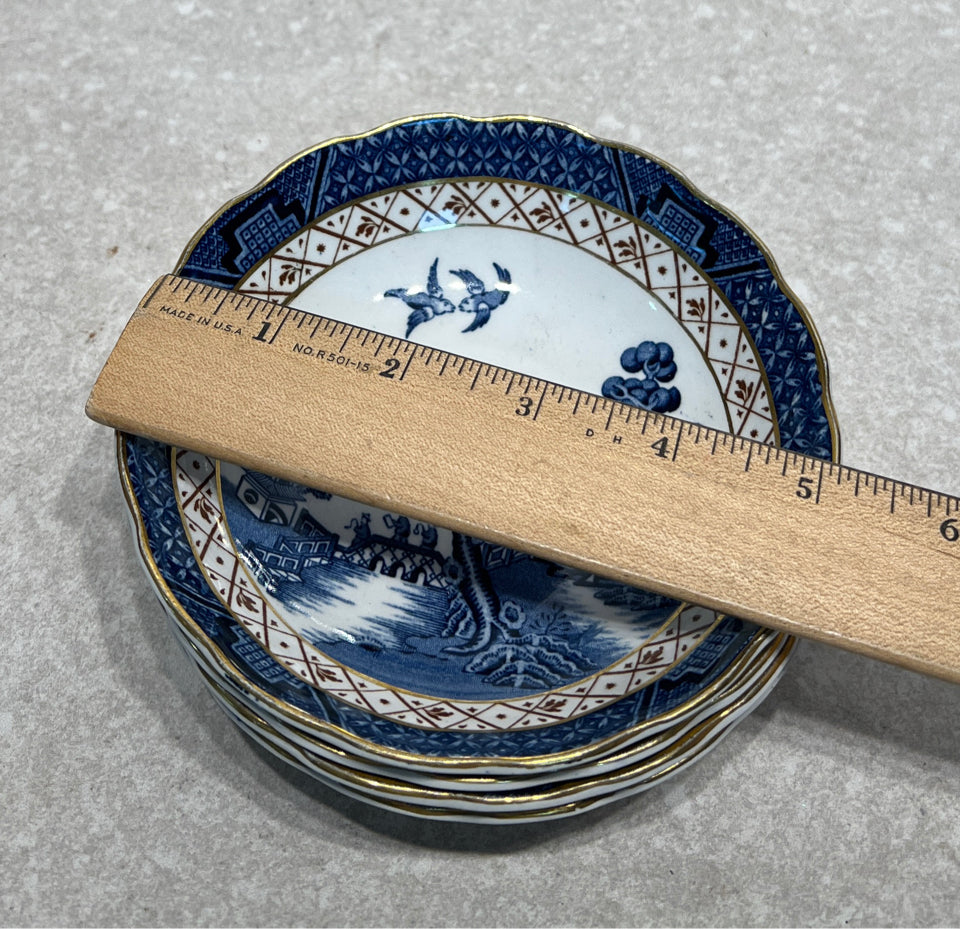 Setof 4 "Real Old Willow" Bowls