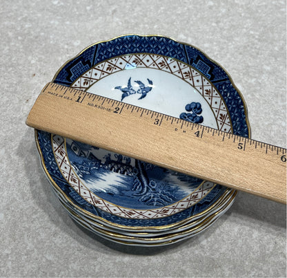 Setof 4 "Real Old Willow" Bowls