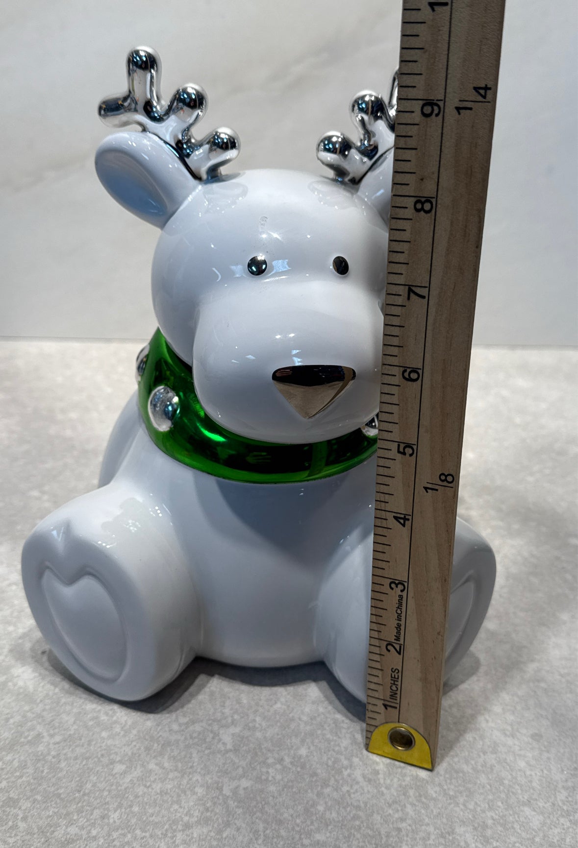 Slatkin Dancig Reindeer Candleholder