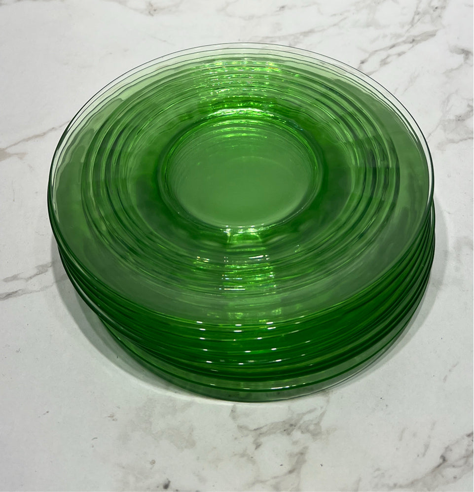 Set of 10 Uranium Plates