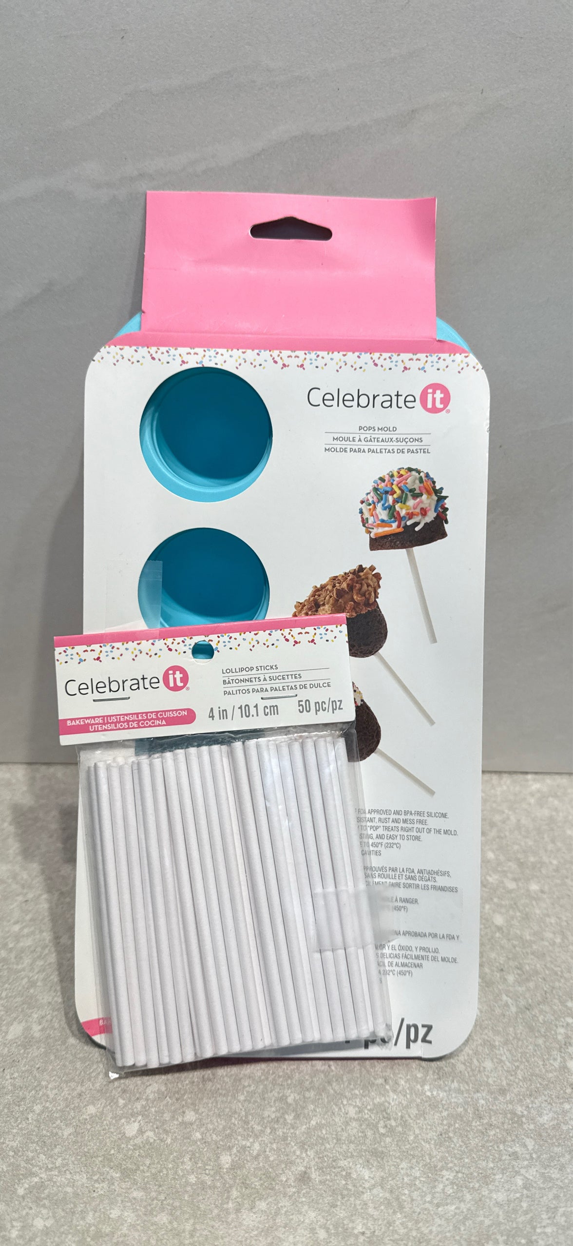 Pop Mold with Sticks