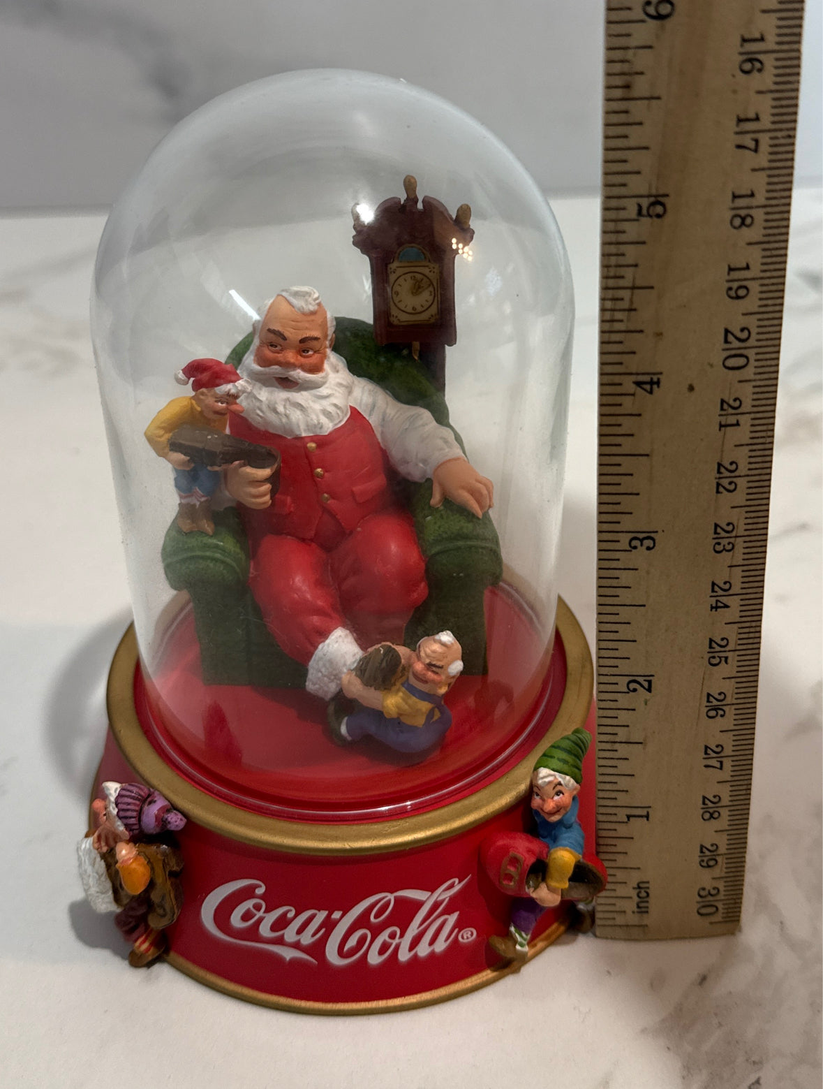 Frianklin Mint Coca Cola Santa