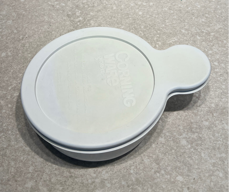 Covered Cornig Ware Bowl