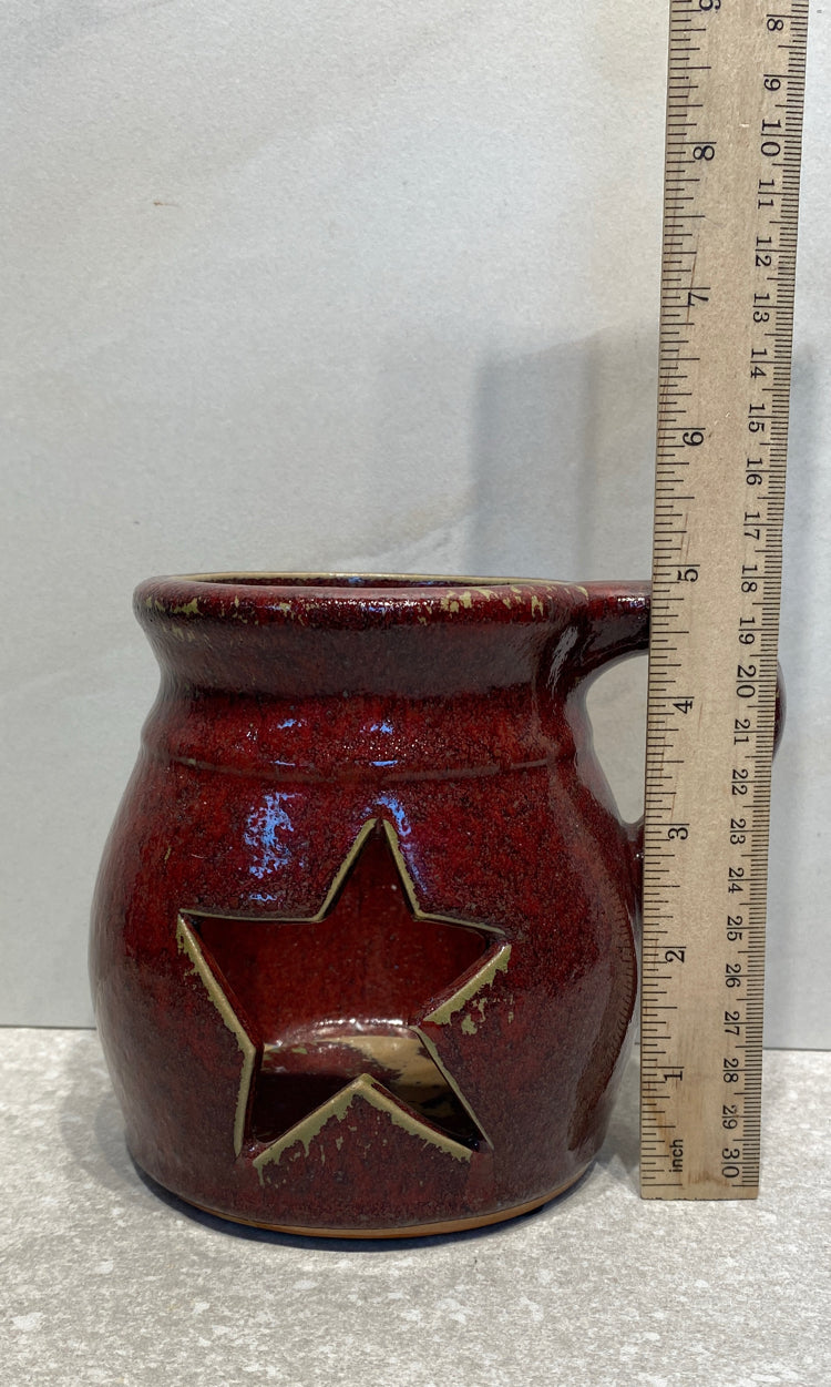 Pottery Candle Holder