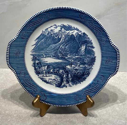 Currier and Ives Platter