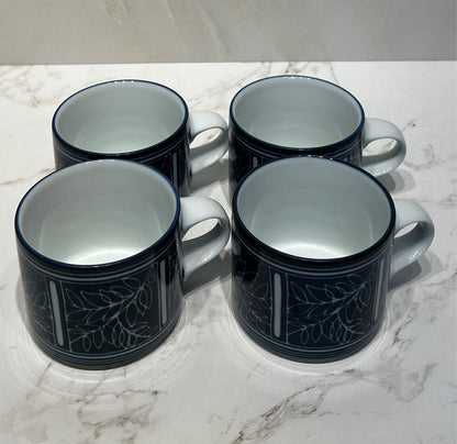 Set of 4 Dansk Mugs