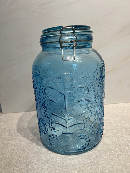 Large Blue Jar