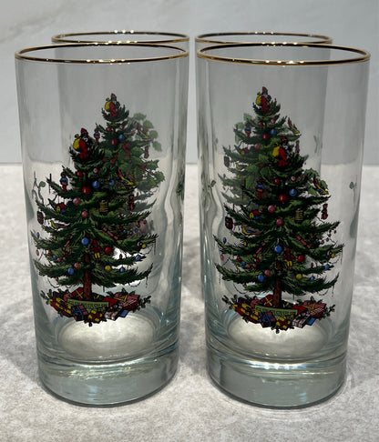 Set of 4 Spode GLasses